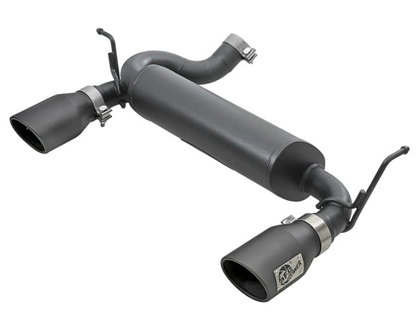 aFe Rebel Series 2.5in 409 SS Axle-Back Exhaust w/ Black Tips 2007+ Jeep Wrangler (JK) V6 3.6L/3.8L - Premium Axle Back from aFe - Just 2672.38 SR! Shop now at Motors