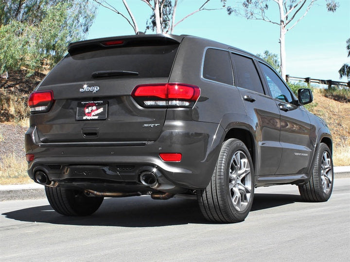 aFe MACHForce XP Cat-Back Exhaust Stainless No Tips 12-15 Jeep Grand Cherokee SRT/SRT-8 V8 Hemi 6.4L - Premium Catback from aFe - Just 6334.68 SR! Shop now at Motors
