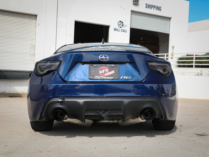 aFe Takeda Exhaust Axle-Back 13-15 Scion FRS / Subaru BRZ 304SS Black Dual Tips Exhaust - Premium Axle Back from aFe - Just 3948.51 SR! Shop now at Motors