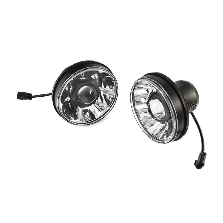 KC HiLiTES 18-20 Jeep JL/JT 7in. Gravity LED Pro DOT Approved Replac. Headlight (Pair Pack Sys) - Premium Headlights from KC HiLiTES - Just 3568.54 SR! Shop now at Motors