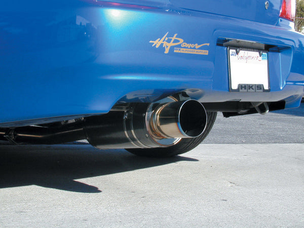 HKS 02-07 WRX / 04-07 STi Carbon Ti Exhaust - Premium Catback from HKS - Just 3416.45 SR! Shop now at Motors