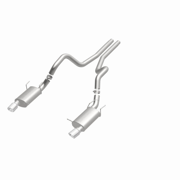 MagnaFlow 13 Ford Mustang Dual Split Rear Exit Stainless Cat Back Performance Exhaust (Street) - Premium Catback from Magnaflow - Just 4391.33 SR! Shop now at Motors