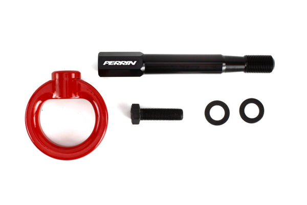 PERRIN 22-25 Subaru WRX / 18-23 Crosstrek Tow Hook Kit (Rear) - Red - Premium Tow Hooks from Perrin Performance - Just 358.23 SR! Shop now at Motors
