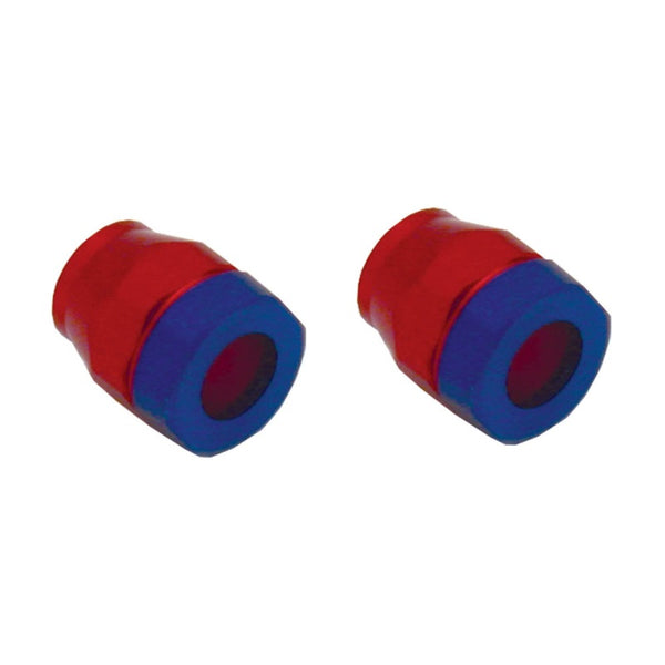 Spectre Magna-Clamp Hose Clamps 5/32in. (2 Pack) - Red/Blue