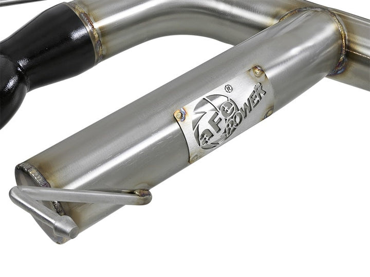 aFe MACHForce XP 08-13 BMW 135i L6-2.0L N54/N55 3in. 304 SS Axle-Back Exhaust w/Black Tips - Premium Catback from aFe - Just 3948.51 SR! Shop now at Motors