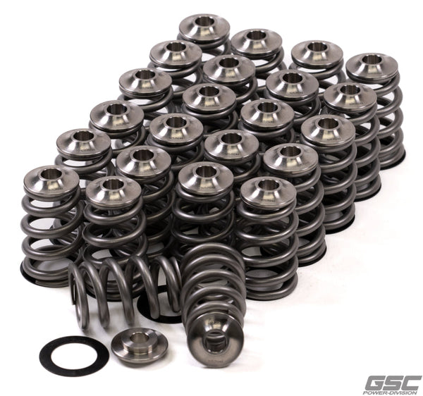 GSC P-D Nissan VQ35 High Pressure Conical Valve Spring Titanium Retainer and Spring Seat Kit - Premium Valve Springs, Retainers from GSC Power Division - Just 2921.09 SR! Shop now at Motors