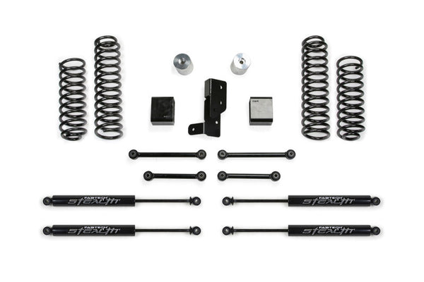 Fabtech 18-21 Jeep JL 4-Door 4WD 3in Sport System w/Stealth - Premium Lift Kits from Fabtech - Just 3793.97 SR! Shop now at Motors