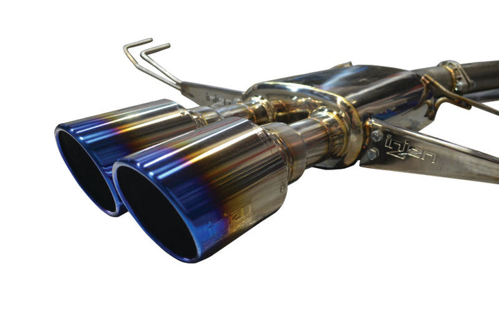 Injen 17-19 Honda Civic Type-R 3in SS Cat-Back Exhaust w/ Dual Burnt Titanium Tips - Premium Catback from Injen - Just 4504.94 SR! Shop now at Motors