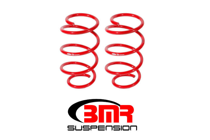 BMR 15-17 S550 Mustang Front Drag Version Lowering Springs - Red - Premium Lowering Springs from BMR Suspension - Just 412.99 SR! Shop now at Motors