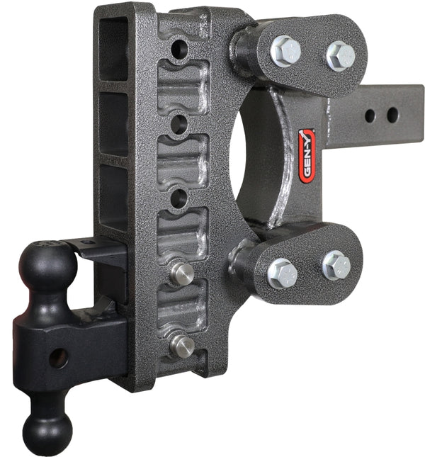 Gen-Y The Boss Torsion-Flex 3in Shank 9in Drop 32K Hitch w/GH-0161 Dual-Ball/GH-0162 Pintle Lock