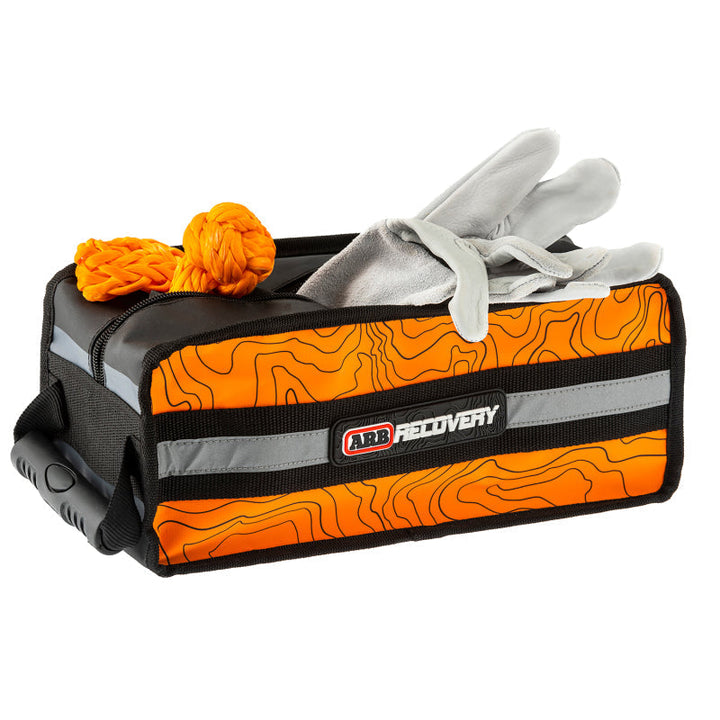 ARB Micro Recovery Bag Orange/Black Topographic Styling PVC Material - Premium Tow Straps from ARB - Just 138.60 SR! Shop now at Motors