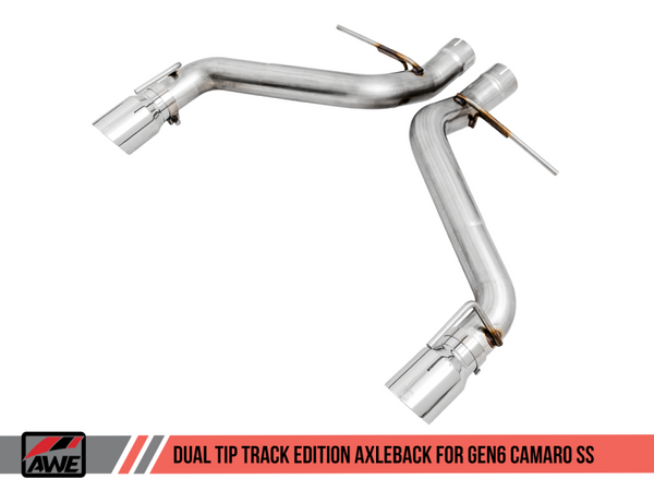 AWE Tuning 16-19 Chevrolet Camaro SS Axle-back Exhaust - Track Edition (Chrome Silver Tips) - Premium Axle Back from AWE Tuning - Just 2023.53 SR! Shop now at Motors