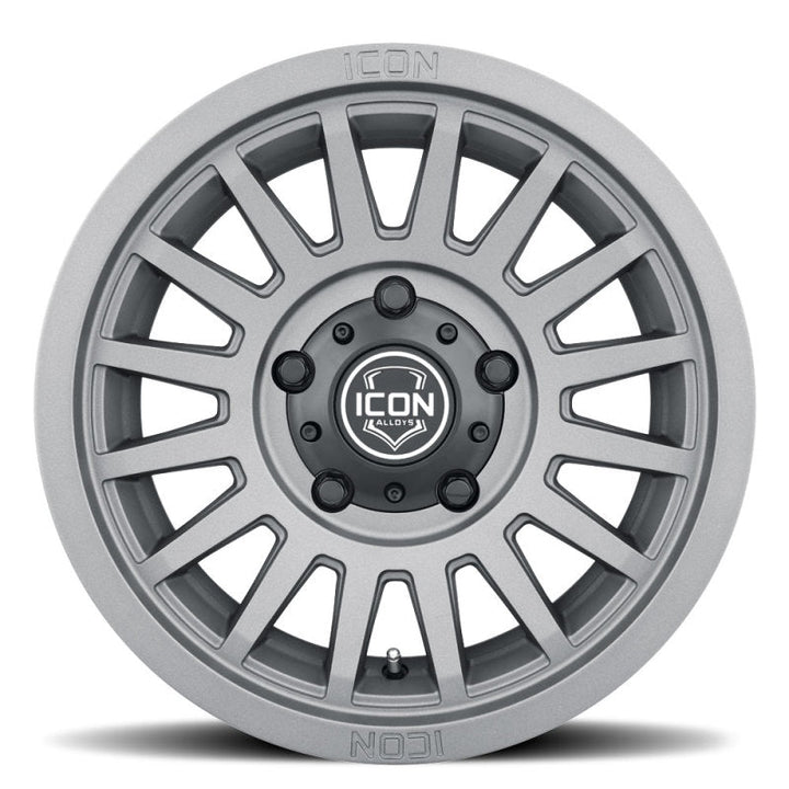 ICON Recon SLX 18x9 6x5.5 BP 40mm Offset 6.6in BS 95.1mm Hub Bore Charcoal Wheel - Premium Wheels - Cast from ICON - Just 1129.15 SR! Shop now at Motors