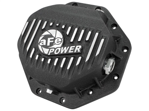 AFE Rear Differential Cover (Black Machined; Pro Series); Dodge/RAM 94-14 Corporate 9.25 (12-Bolt) - Premium Diff Covers from aFe - Just 1331.70 SR! Shop now at Motors
