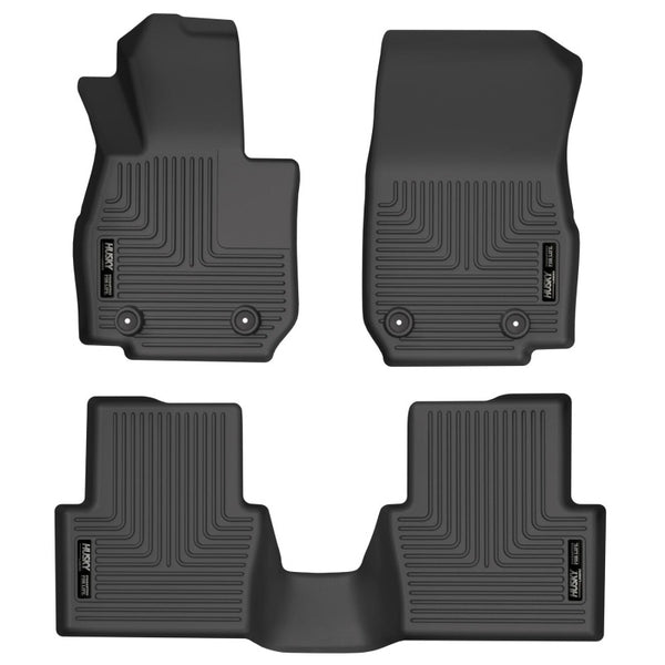 Husky Liners 20-21 Mazda CX-3 Front & 2nd Seat Floor Liners (Black)