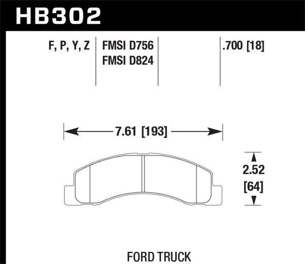 Hawk HPS Street Brake Pads - Premium Brake Pads - Performance from Hawk Performance - Just 507.04 SR! Shop now at Motors