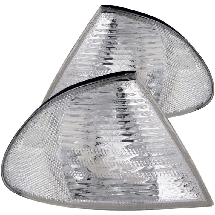 ANZO Corner Lights 1999-2001 BMW 3 Series E46 Euro Corner Lights Chrome - Premium Lights Corner from ANZO - Just 163.11 SR! Shop now at Motors