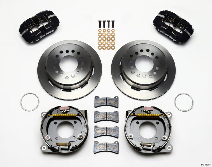 Wilwood Dynapro Low-Profile 11.00in P-Brake Kit Chevy 12 Bolt 2.75in Off w/ C-Clips - Premium Big Brake Kits from Wilwood - Just 3611.83 SR! Shop now at Motors