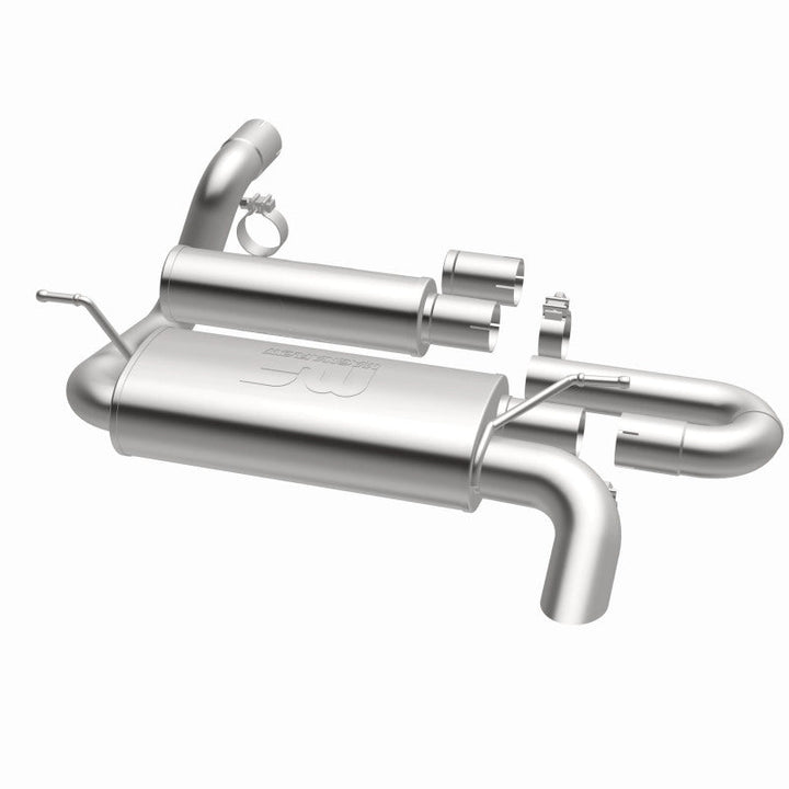 MagnaFlow 18-23 Jeep Wrangler JL 2.0L/3.6L Overland Series Axle-Back Exhaust - Premium Axle Back from Magnaflow - Just 2978.38 SR! Shop now at Motors