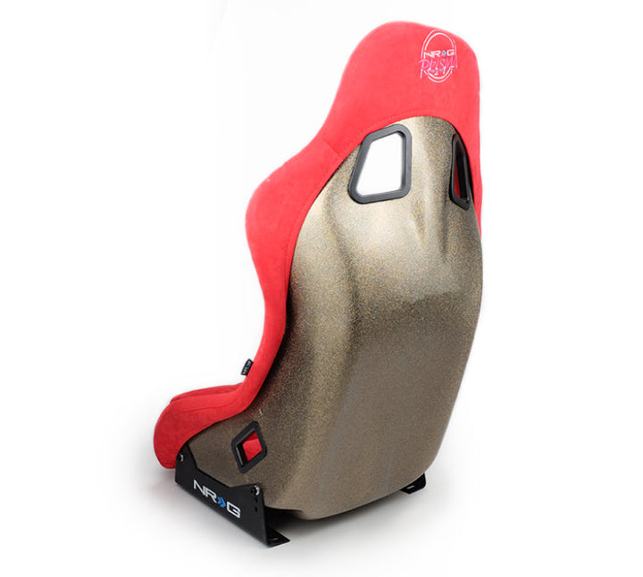 NRG FRP Bucket Seat ULTRA Edition - Medium (Red Alcantara/Pearlized Back) - Premium Race Seats from NRG - Just 1352.10 SR! Shop now at Motors