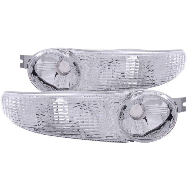 ANZO 2001-2006 Gmc Yukon Denali Euro Parking Lights Chrome - Premium Lights Corner from ANZO - Just 256.96 SR! Shop now at Motors