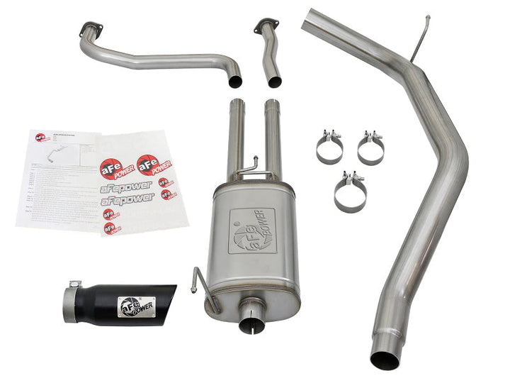 aFe MACHForce XP 2.5in Cat-Back Exhaust System w/ Black Tip Nissan Frontier 17-19 V8-5.6L - Premium Catback from aFe - Just 3249.98 SR! Shop now at Motors