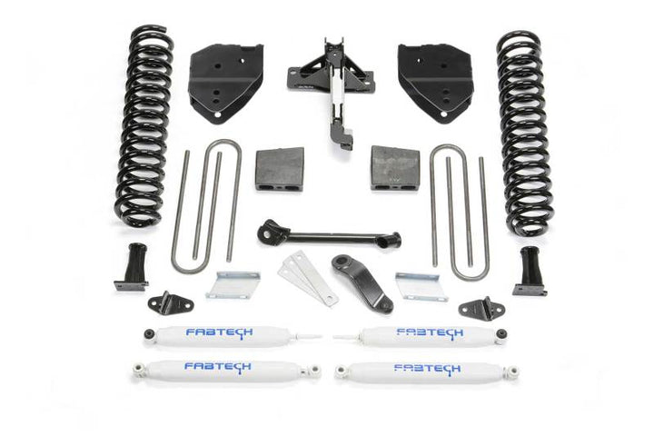 Fabtech 17-21 Ford F250/F350 4WD Diesel 4in Basic Sys w/Perf Shks - Premium Lift Kits from Fabtech - Just 5992.35 SR! Shop now at Motors