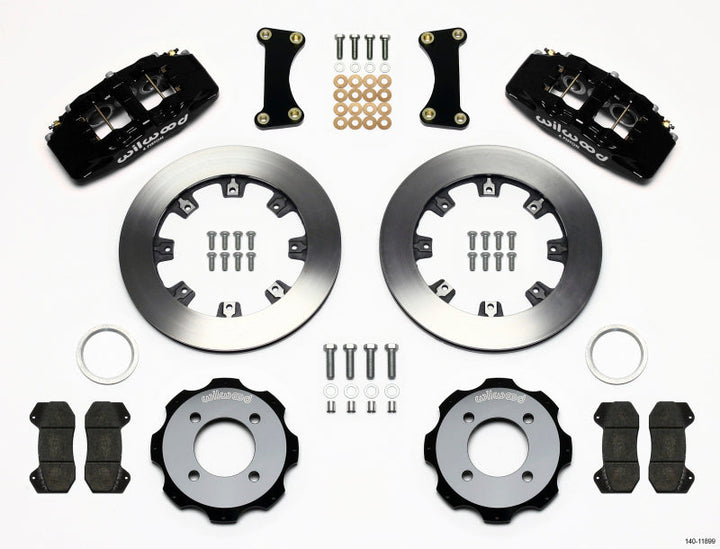 Wilwood Dynapro 6 Front Hat Kit 12.19in 2011 Fiesta - Premium Big Brake Kits from Wilwood - Just 3727.63 SR! Shop now at Motors