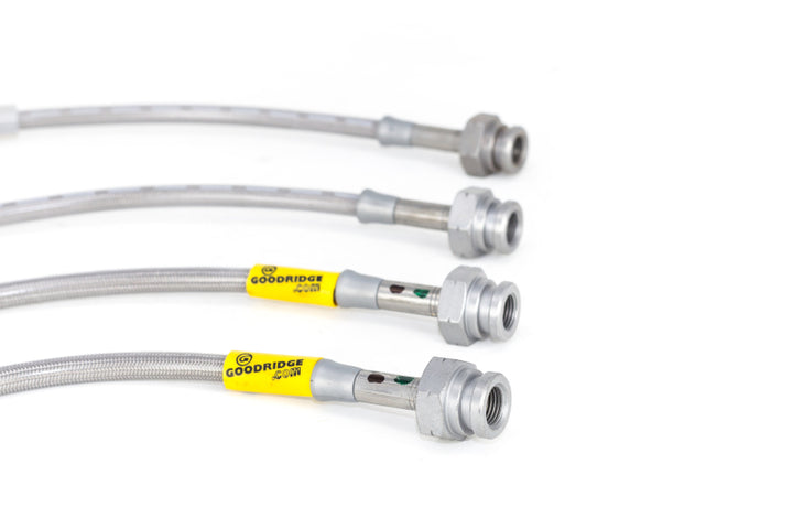 Goodridge 96-00 Honda Civic CX/DX/HX w/ Small Front Rotors SS Brake Lines - Premium Brake Line Kits from Goodridge - Just 892.41 SR! Shop now at Motors