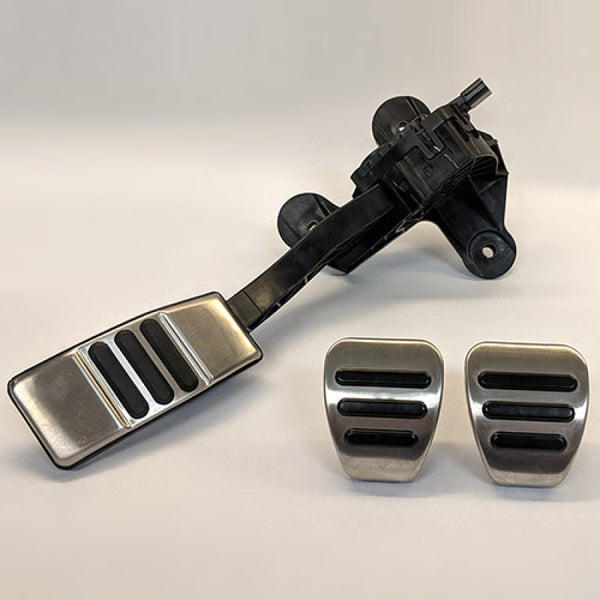 Ford Racing Aluminum and Urethane 11-17 Ford Mustang - Upgrade to Premium Package Pedals - Premium Pedal Covers from Ford Racing - Just 431.29 SR! Shop now at Motors