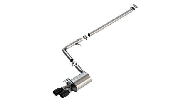 Borla 21-23 Hyundai Sonata SEL Plus/Limited 1.6L L4 (T) FWD S-Type Cat-Back Exhaust - Black Chrome - Premium Catback from Borla - Just 3829.67 SR! Shop now at Motors