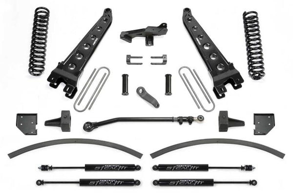 Fabtech 17-21 Ford F250/ F350 4WD Diesel 8in Rad Arm Sys w/Coils & Stealth Shks - Premium Lift Kits from Fabtech - Just 13043.98 SR! Shop now at Motors