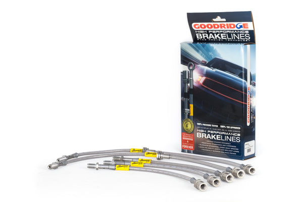 Goodridge 8/84-7/87 Toyota Corolla GTS - Rear Disc Brake Lines - Premium Brake Line Kits from Goodridge - Just 1076.36 SR! Shop now at Motors