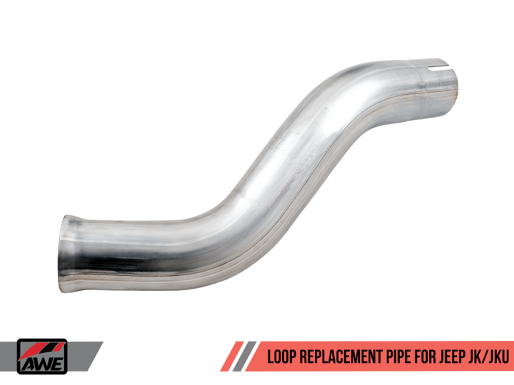 AWE Tuning 07-18 Jeep Wrangler JK/JKU 3.6L Loop Replacement Pipe - Premium Connecting Pipes from AWE Tuning - Just 500.96 SR! Shop now at Motors