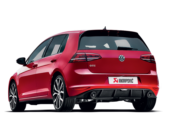 Akrapovic 13-17 Volkswagen Golf GTI (VII) Evolution Race Line w/ Cat (Titanium) w/ Carbon Tips - Premium Catback from Akrapovic - Just 16178.59 SR! Shop now at Motors