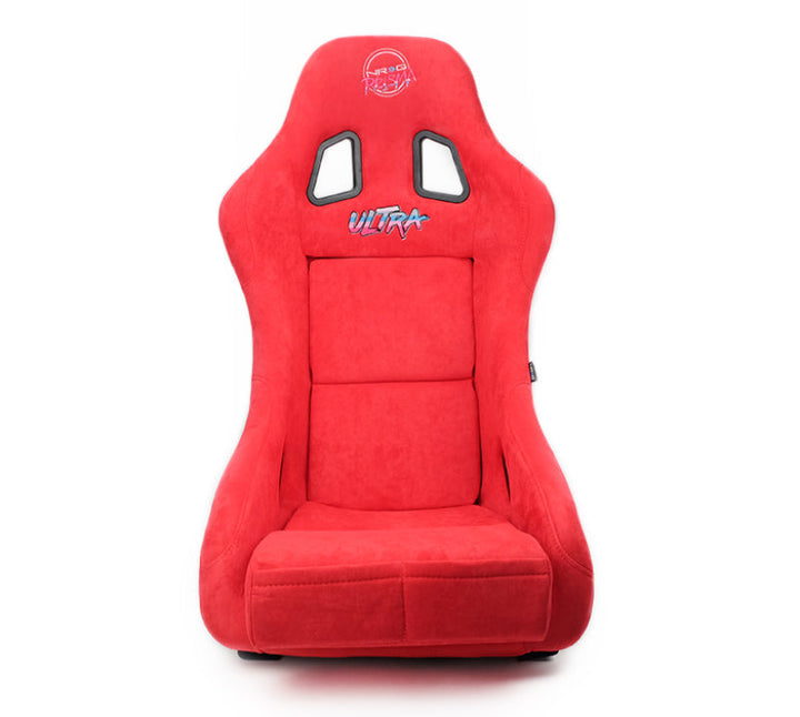 NRG FRP Bucket Seat ULTRA Edition - Medium (Red Alcantara/Pearlized Back) - Premium Race Seats from NRG - Just 1352.10 SR! Shop now at Motors