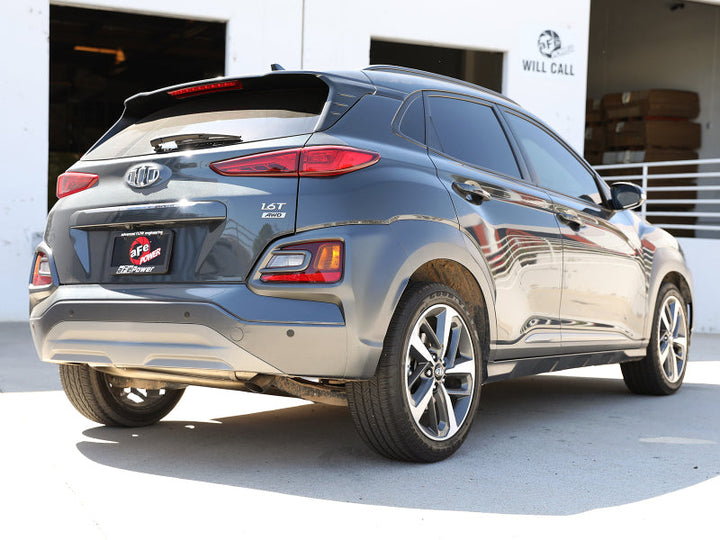 aFe Takeda 2-1/2in 304 SS Axle-Back Exhaust (No Muffler) 18-21 Hyundai Kona L4 1.6L (t) - Premium Axle Back from aFe - Just 1405.19 SR! Shop now at Motors