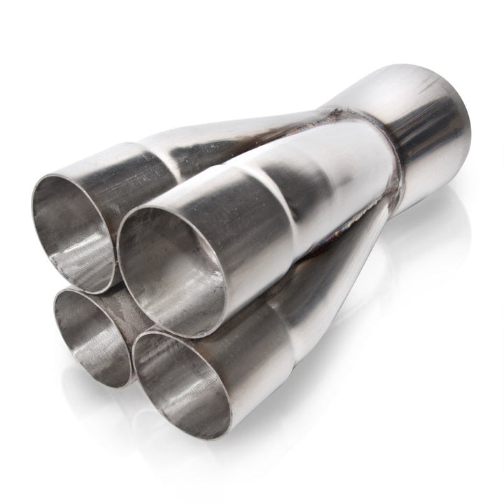 Stainless Works 2-1/4in 4-way merge collectors with 4in OD outlet - Premium Exhaust Collector from Stainless Works - Just 1001.63 SR! Shop now at Motors