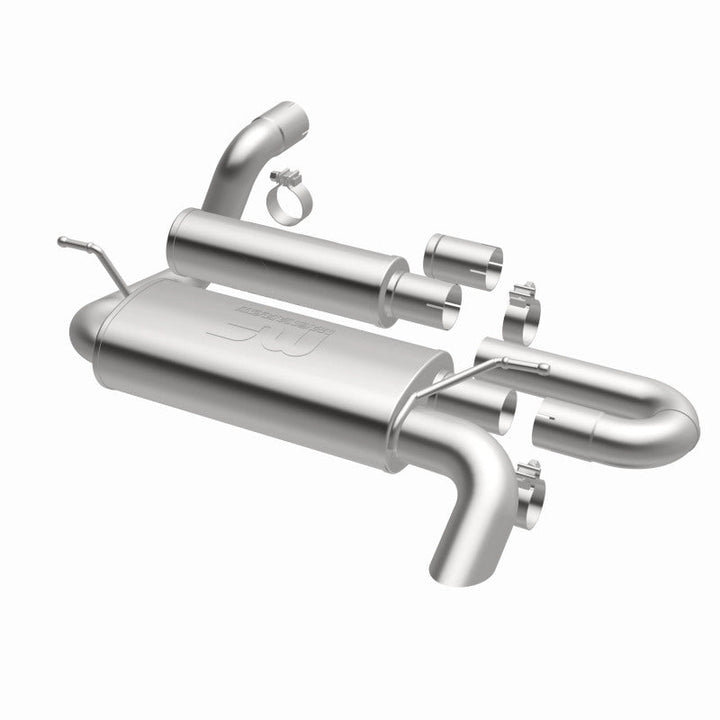 MagnaFlow 18-23 Jeep Wrangler JL 2.0L/3.6L Overland Series Axle-Back Exhaust - Premium Axle Back from Magnaflow - Just 2978.38 SR! Shop now at Motors