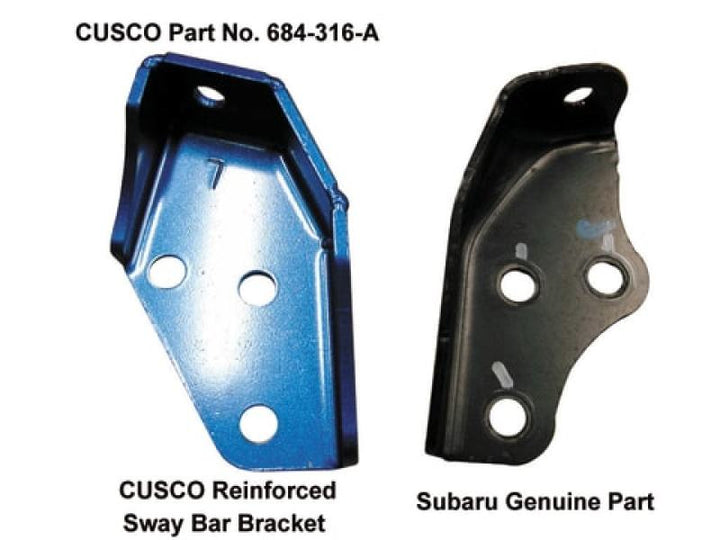 Cusco Rear Harder Sway Bar Bracket 03-09 Subaru Legacy - Premium Sway Bar Brackets from Cusco - Just 270.05 SR! Shop now at Motors