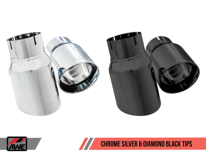 AWE Tuning Ford Focus RS Track Edition Cat-back Exhaust - Chrome Silver Tips - Premium Catback from AWE Tuning - Just 3920.44 SR! Shop now at Motors