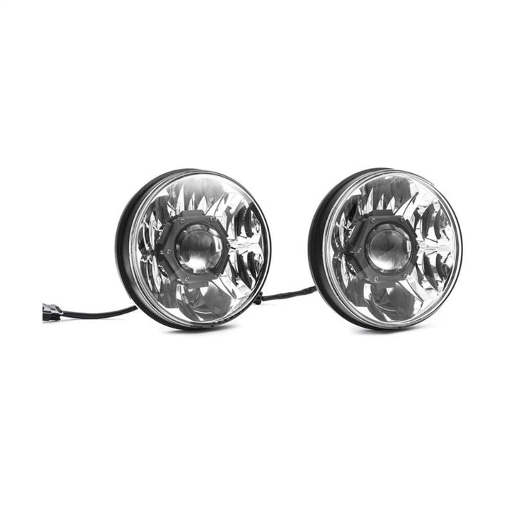 KC HiLiTES 18-20 Jeep JL/JT 7in. Gravity LED Pro DOT Approved Replac. Headlight (Pair Pack Sys) - Premium Headlights from KC HiLiTES - Just 3568.54 SR! Shop now at Motors