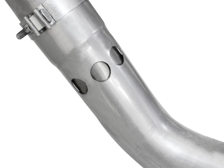 aFe Atlas Exhaust 4in DPF-Back Exhaust Aluminized Steel Polished Tip 11-14 ford Diesel Truck V8-6.7L - Premium DPF Back from aFe - Just 2949.40 SR! Shop now at Motors