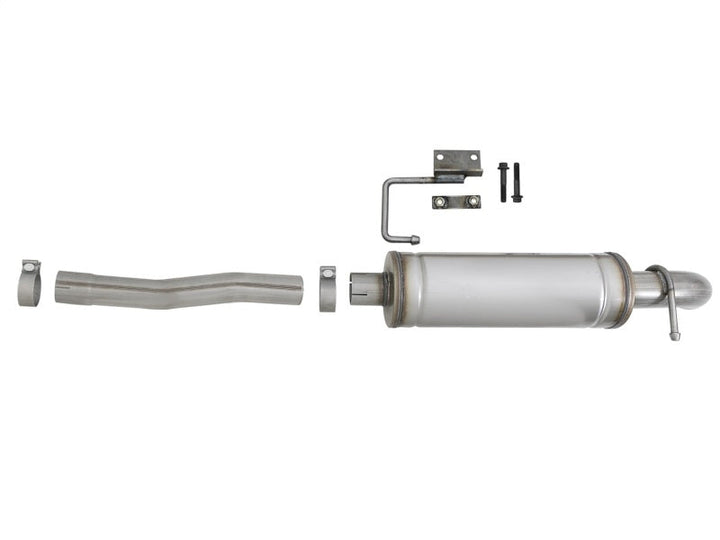 aFe Rock Basher 3in 409 SS Cat-Back Turn-Down Exhaust 12-18 Jeep Wrangler (JK) V6 3.6L/ 07-11 3.8L - Premium Catback from aFe - Just 1805.36 SR! Shop now at Motors