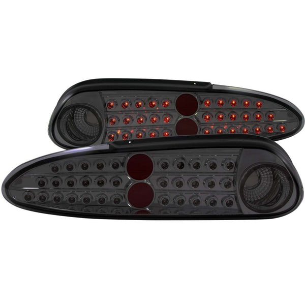 ANZO 1993-2002 Chevrolet Camaro LED Taillights Smoke - Premium Tail Lights from ANZO - Just 1319.33 SR! Shop now at Motors