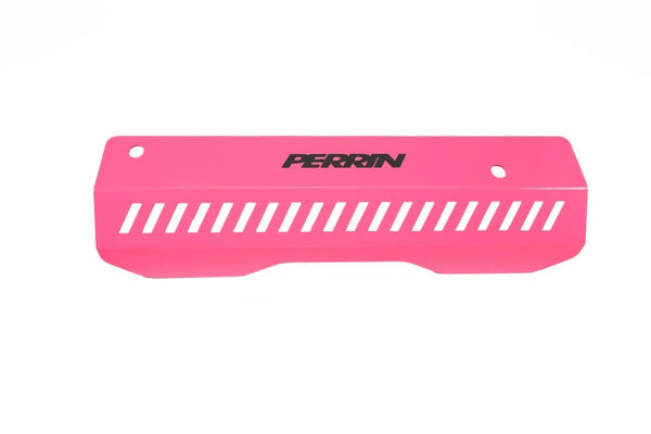 Perrin 22-23 Subaru WRX Pulley Cover (Short Version - Works w/AOS System) - Hyper Pink - Premium Engine Covers from Perrin Performance - Just 315.67 SR! Shop now at Motors