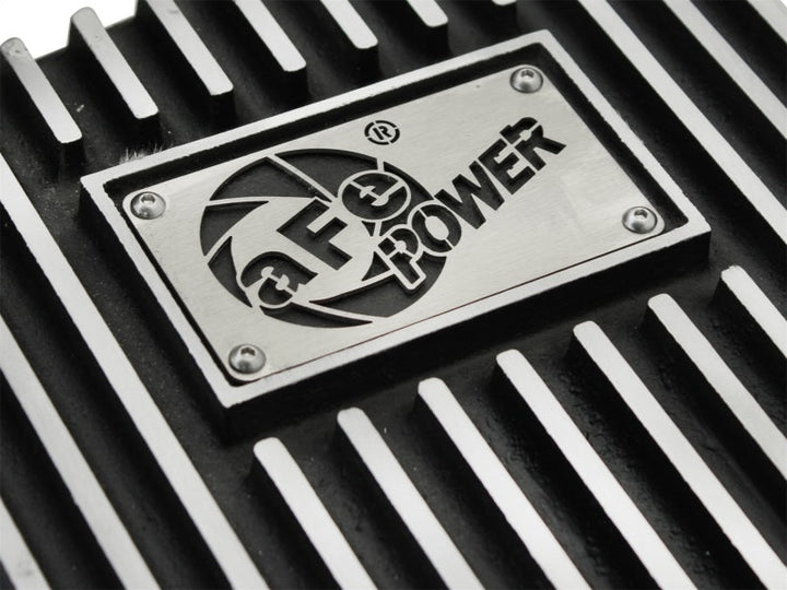 aFe Power Transmission Pan Black Machined 09-14 Ford 6R80 F-150 Trucks - Premium Diff Covers from aFe - Just 1555.48 SR! Shop now at Motors