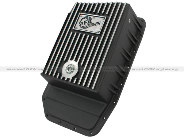 aFe Power Transmission Pan Black Machined 09-14 Ford 6R80 F-150 Trucks - Premium Diff Covers from aFe - Just 1555.48 SR! Shop now at Motors