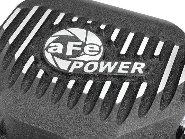 AFE Rear Differential Cover (Black Machined; Pro Series); Dodge/RAM 94-14 Corporate 9.25 (12-Bolt) - Premium Diff Covers from aFe - Just 1333.04 SR! Shop now at Motors