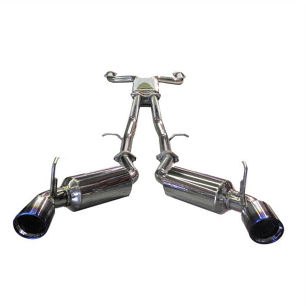 Injen 03-08 350Z Dual 60mm SS Cat-Back Exhaust w/ Built In Resonated X-Pipe - Premium Catback from Injen - Just 5408.93 SR! Shop now at Motors